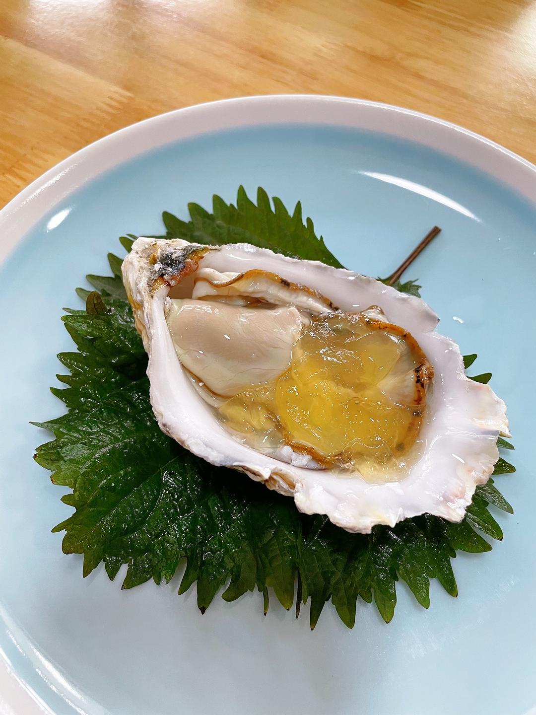 生蚝刺身