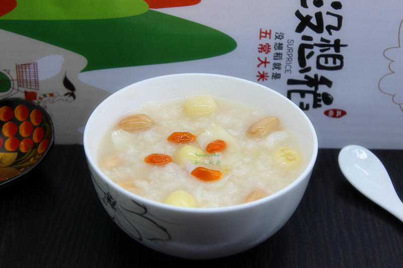 百合莲子粥