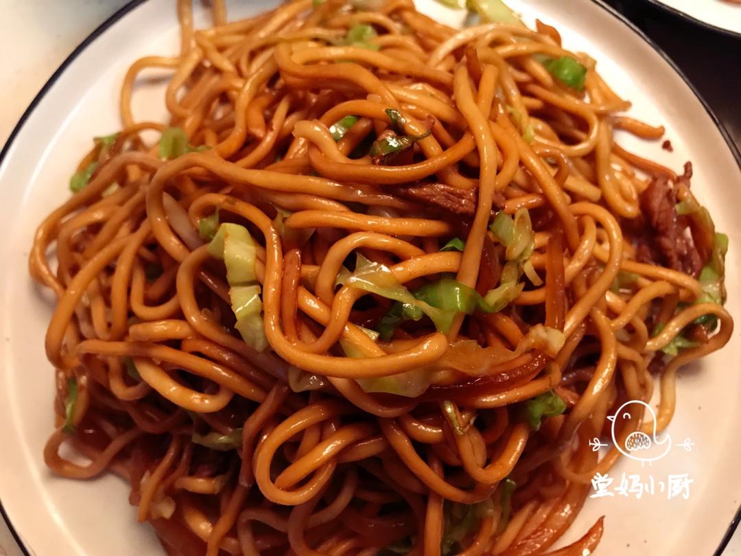 肉丝炒面