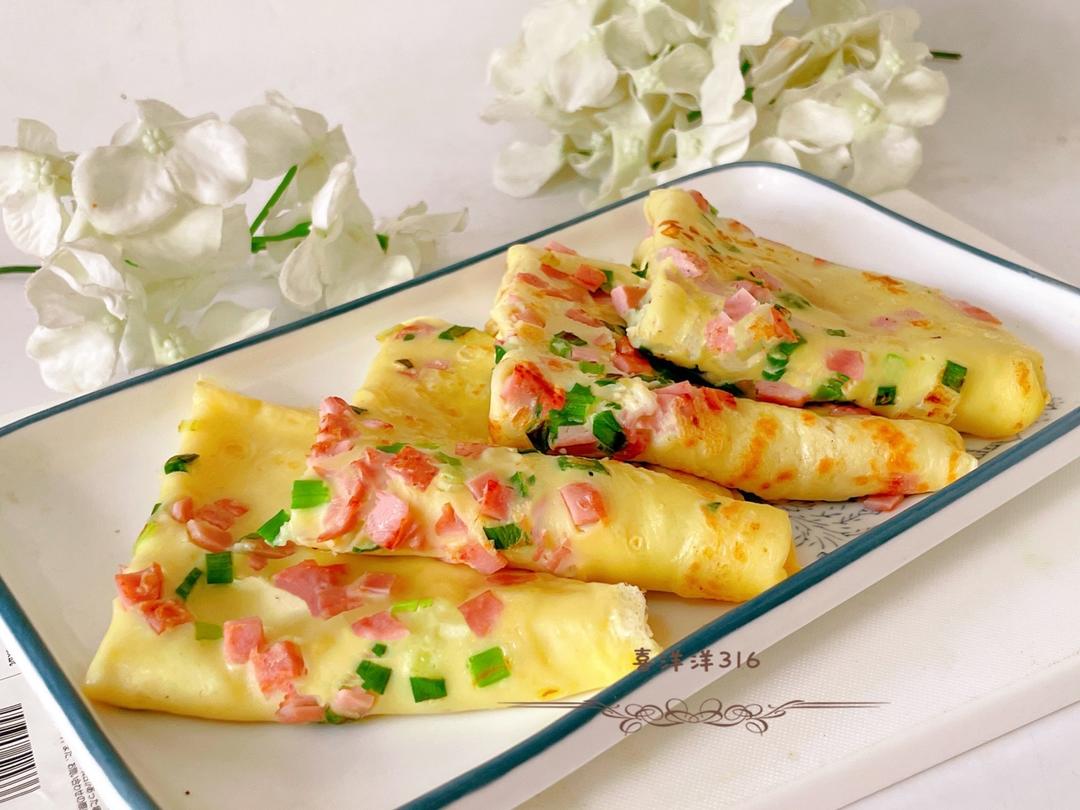 葱花鸡蛋饼