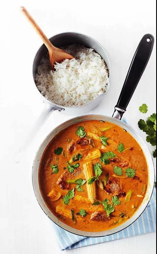 泰式花生猪肉咖喱（Thai pork & peanut curry）
