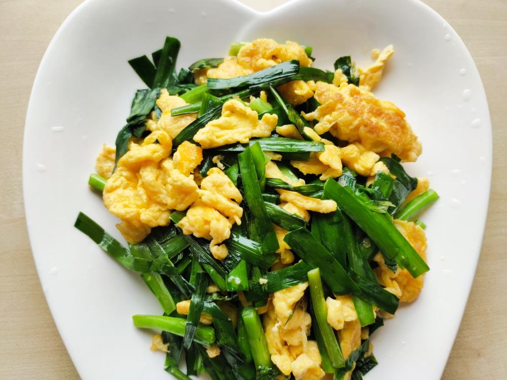 韭菜炒鸡蛋