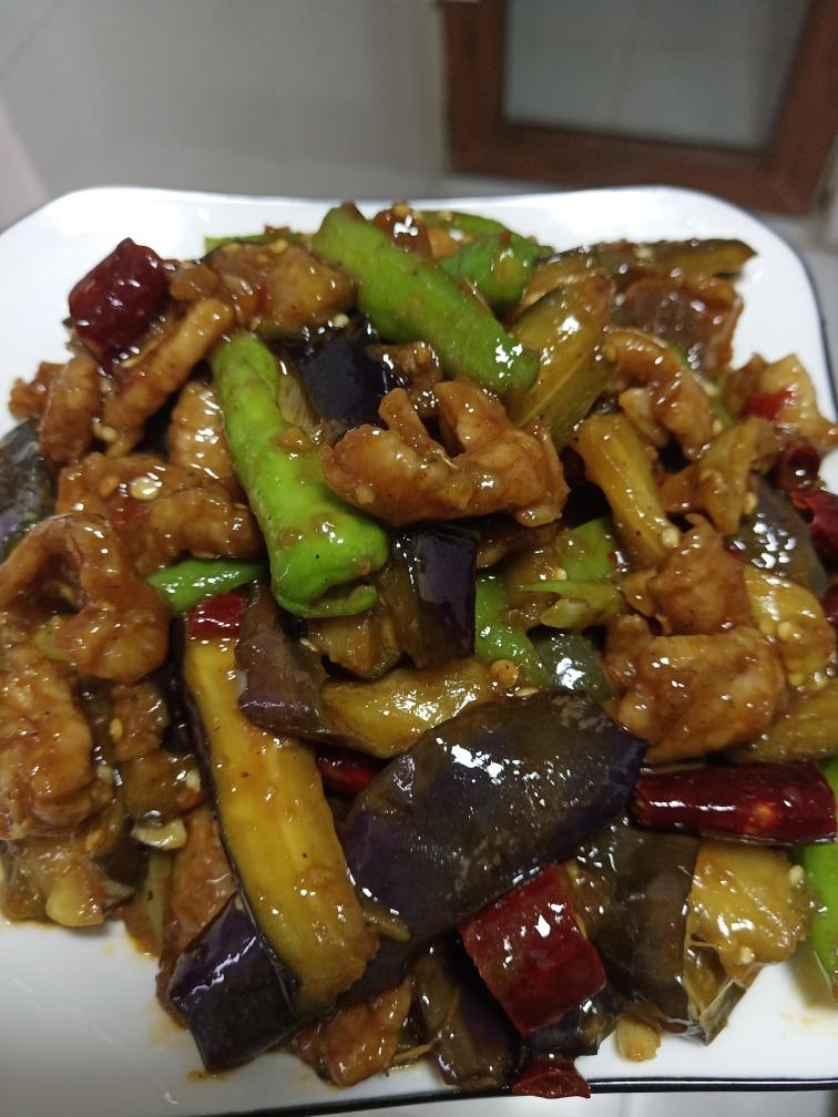 茄子炒