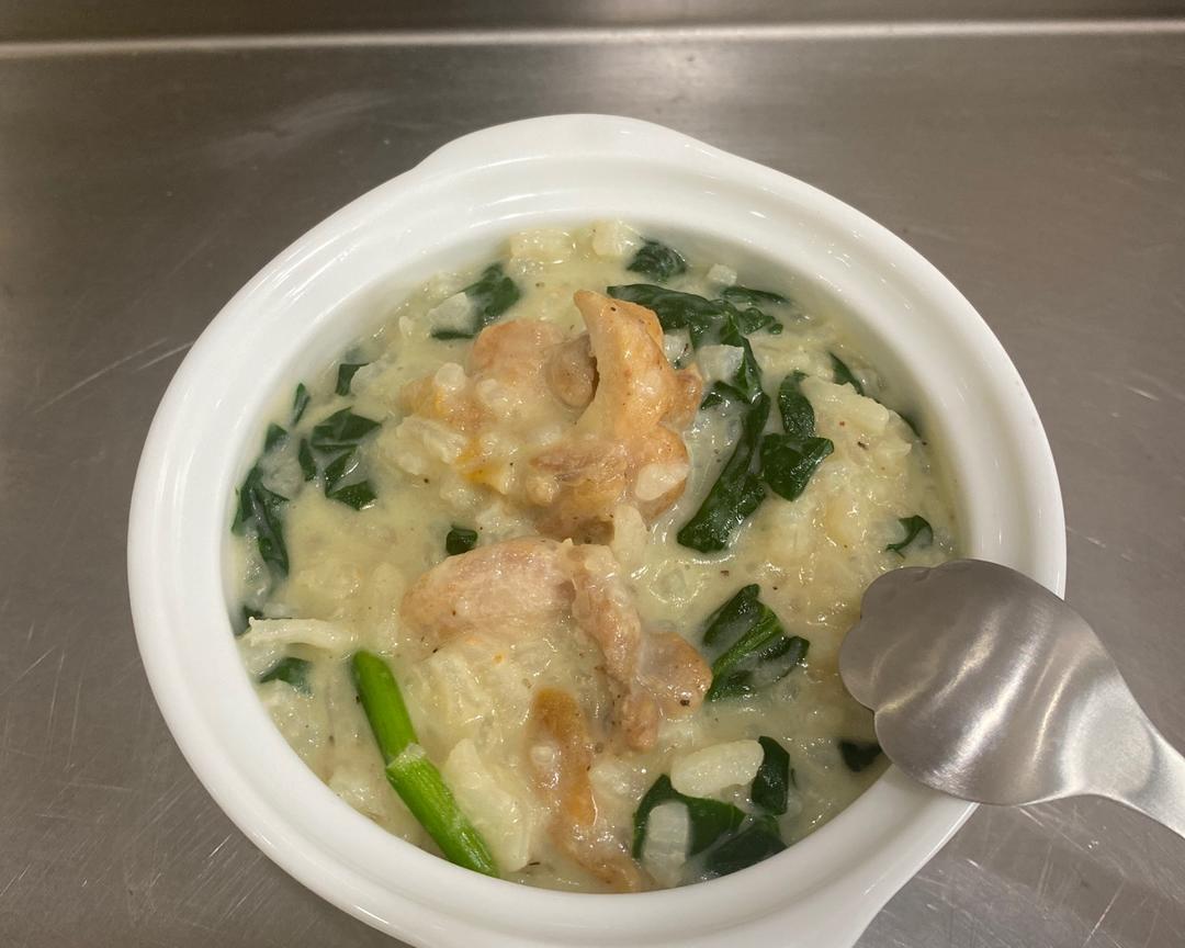 意式烩饭菠菜
