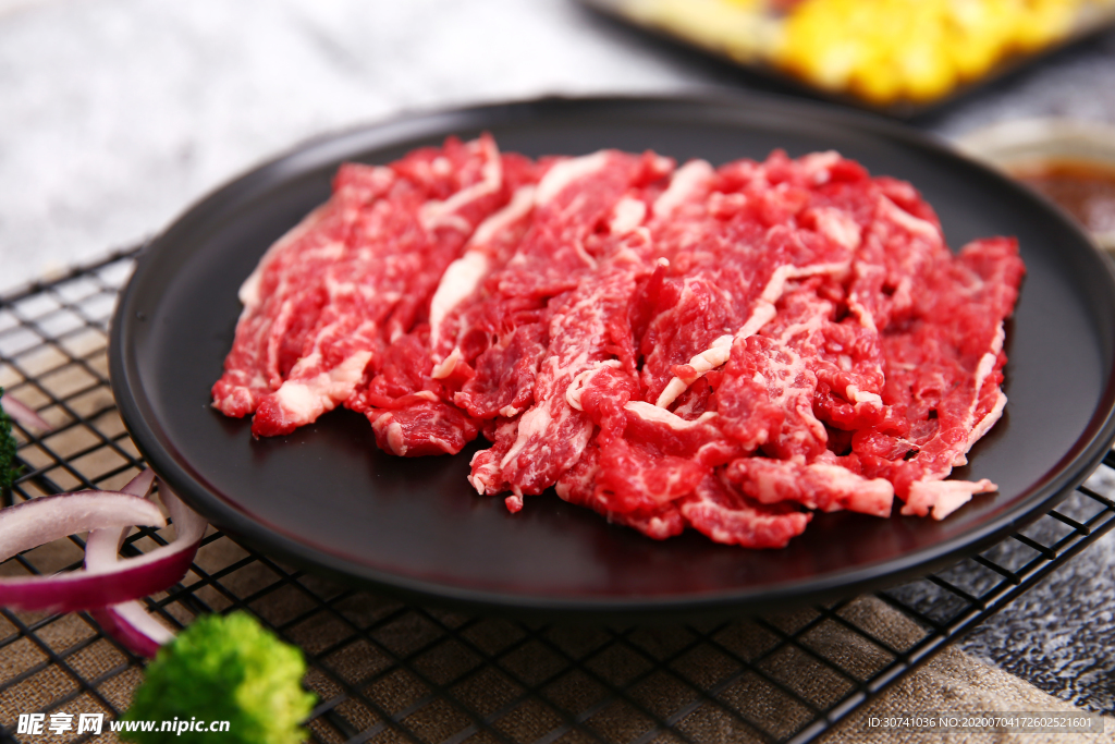 生牛肉片牛肉