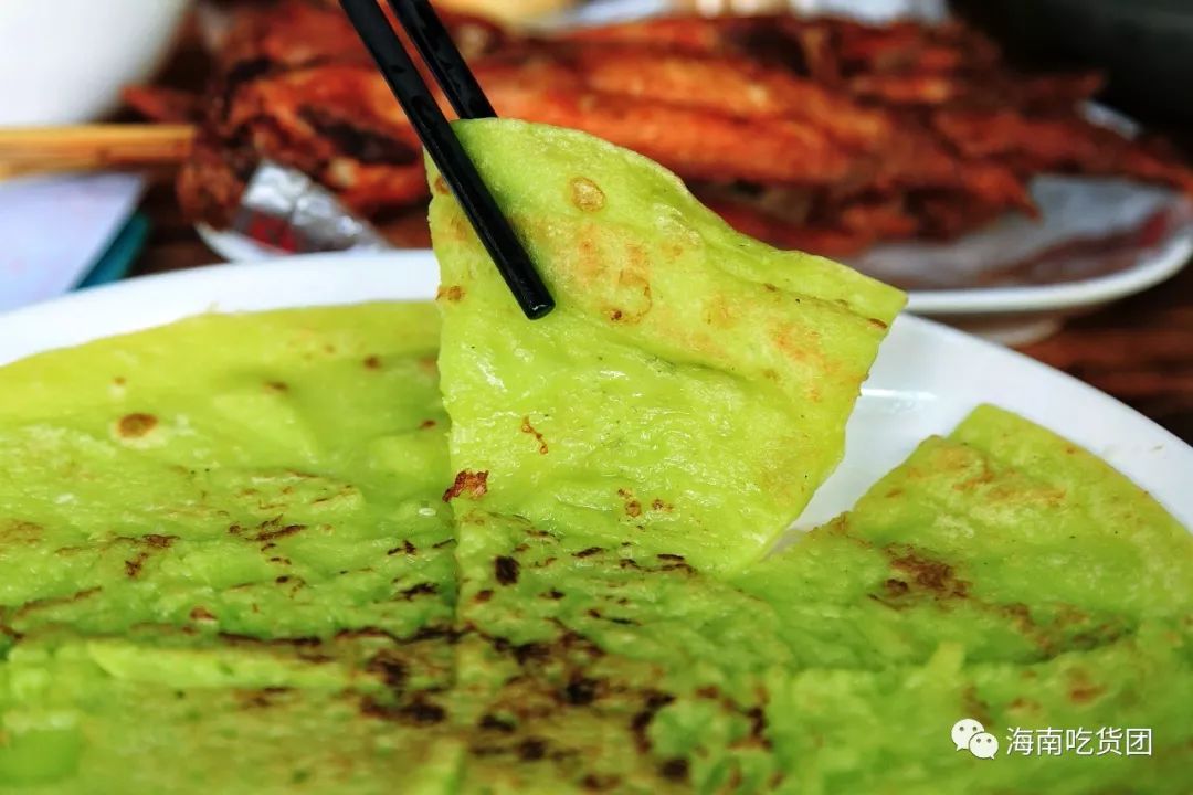 菠菜面糊炸