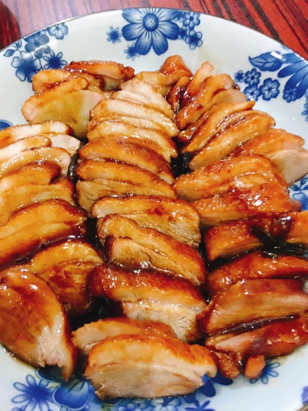 鸭肉酱汁