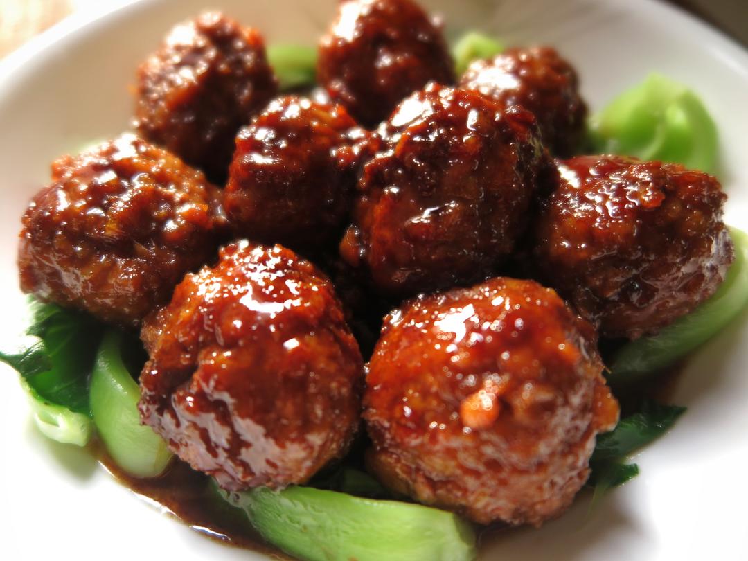红烧肉丸