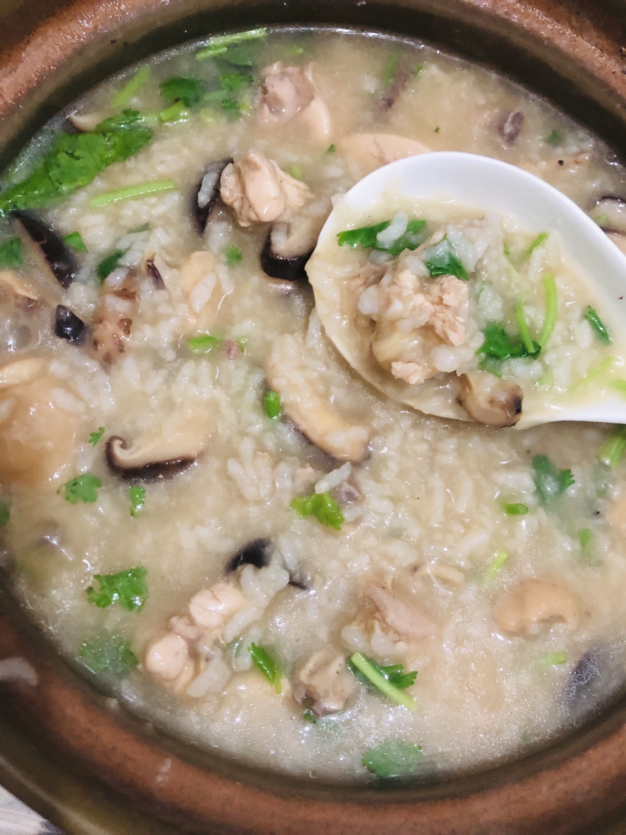鸡肉粥