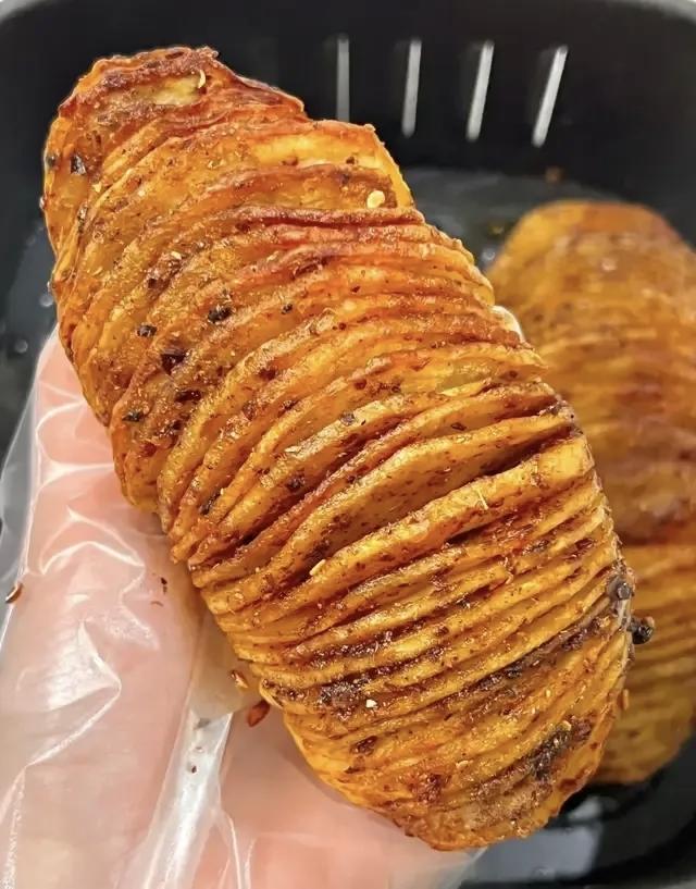 空气炸锅辣味土豆