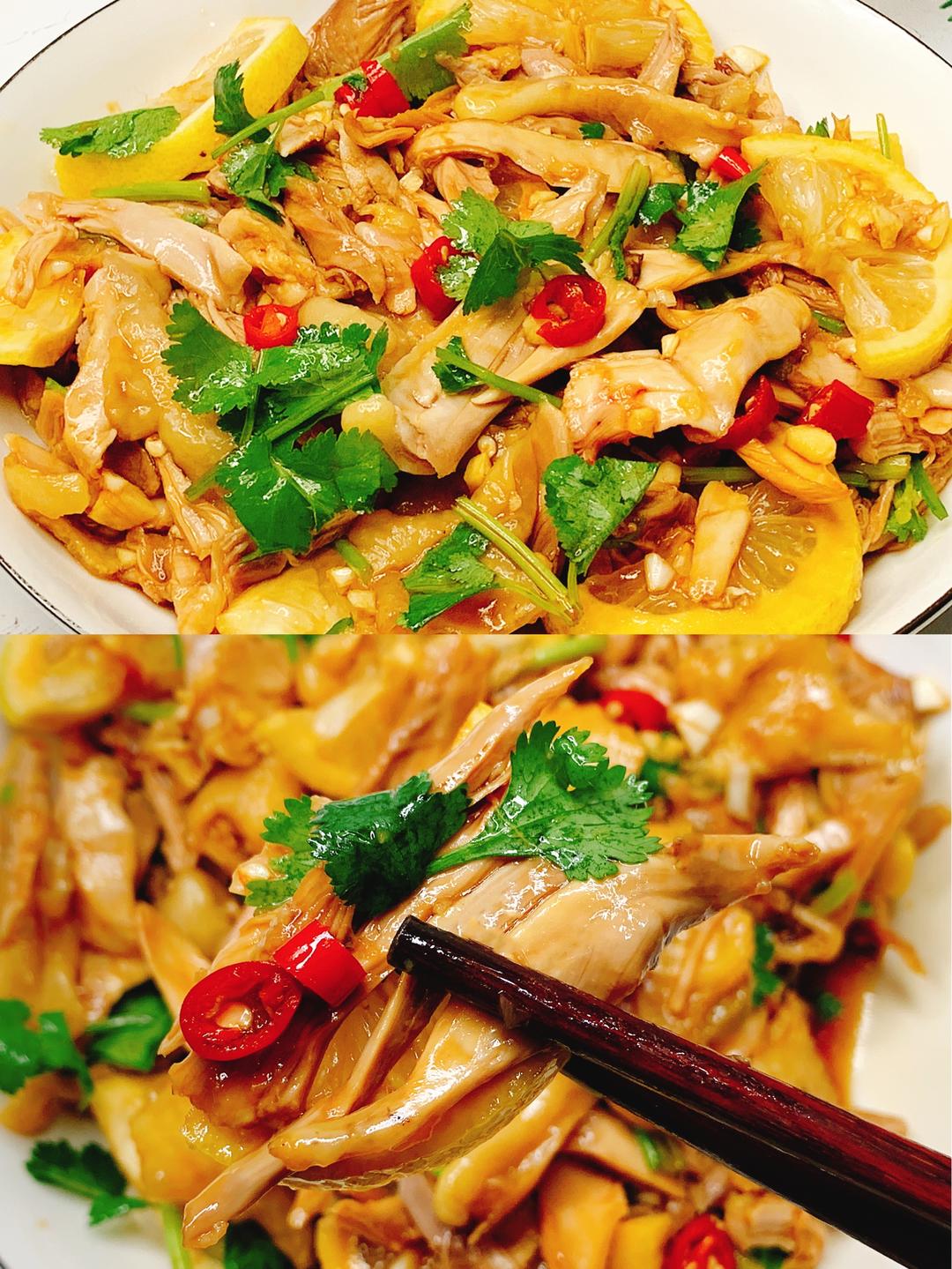 鸡肉蒜柠檬