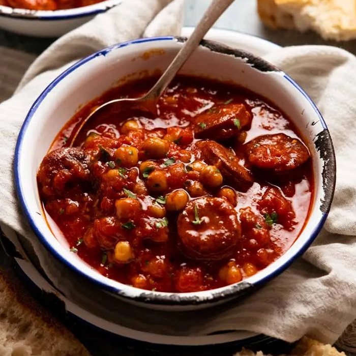 香肠鹰嘴豆汤（Chorizo Chickpea Soup）