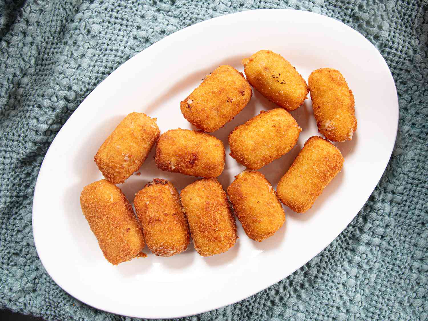 火腿野蒜可丽饼球（Jamon & wild garlic croquetas）