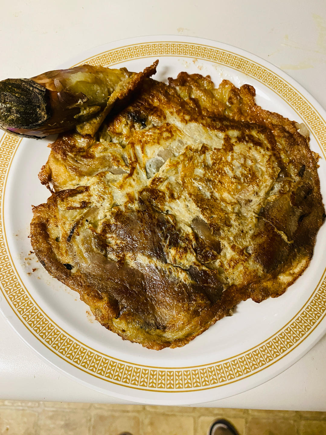 菲律宾茄子蛋饼