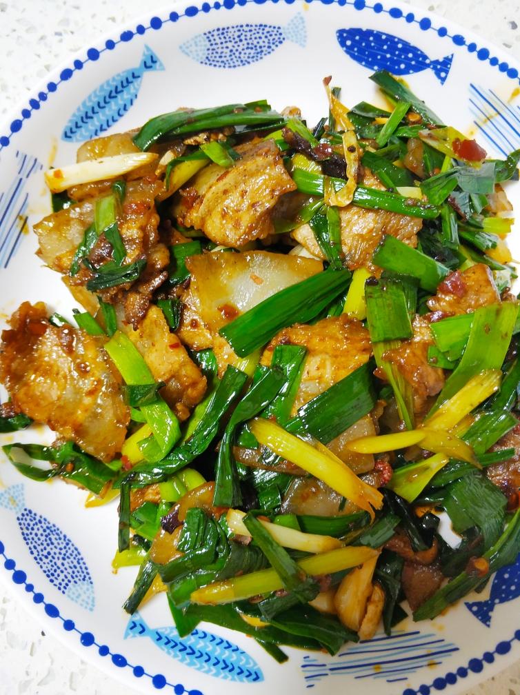 蒜苗回锅肉