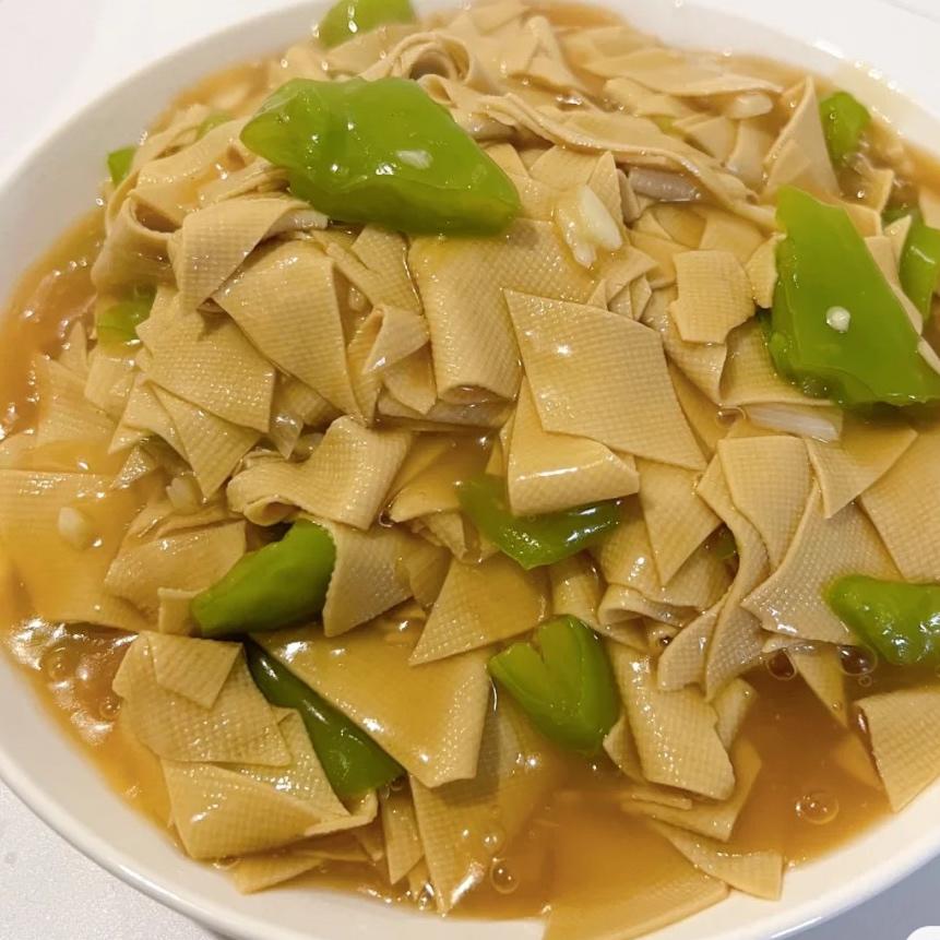 尖椒干豆腐