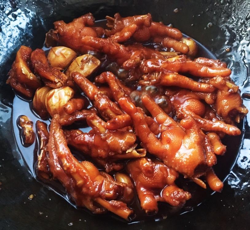 卤鸡爪