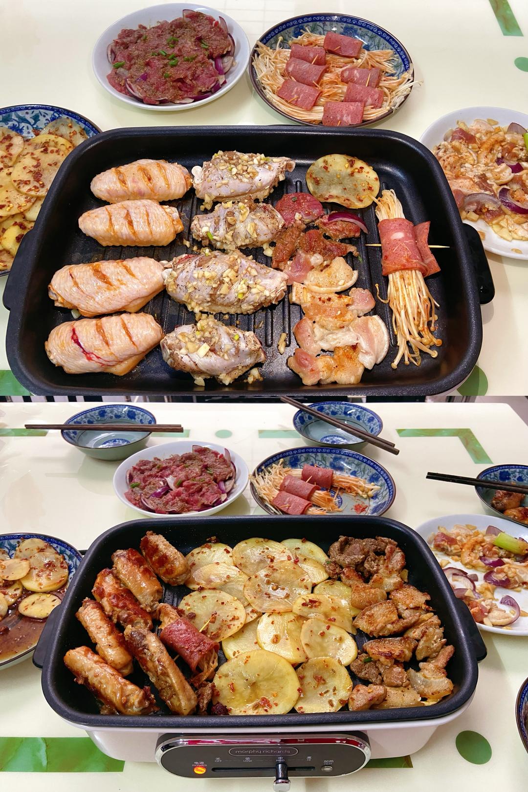 多功能锅烤肉